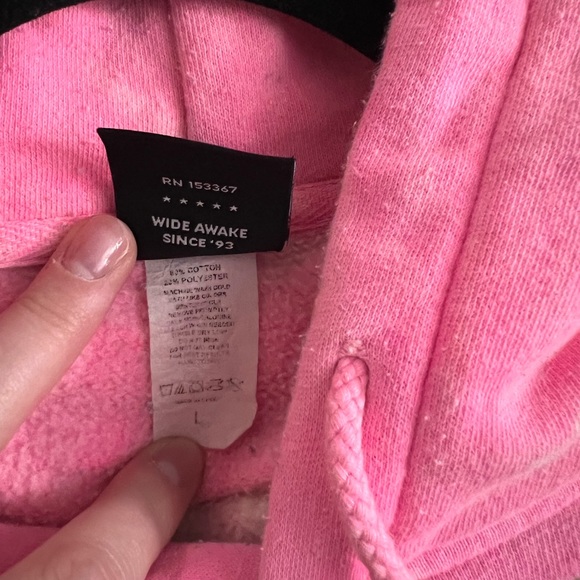 EDC Insomniac Yellow & Pink Hoodie 2019 - Picture 3 of 4